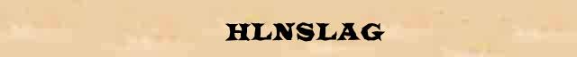  ( hlnslag)         